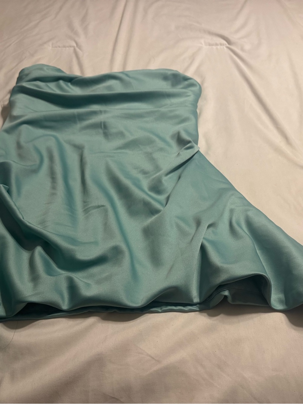 House of CB Jasmine Mint Draped Dress - Picture 2 of 4